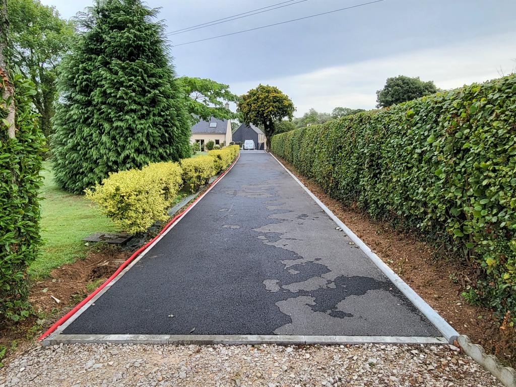 Ralisation d'un Enrob et Portail coulissant