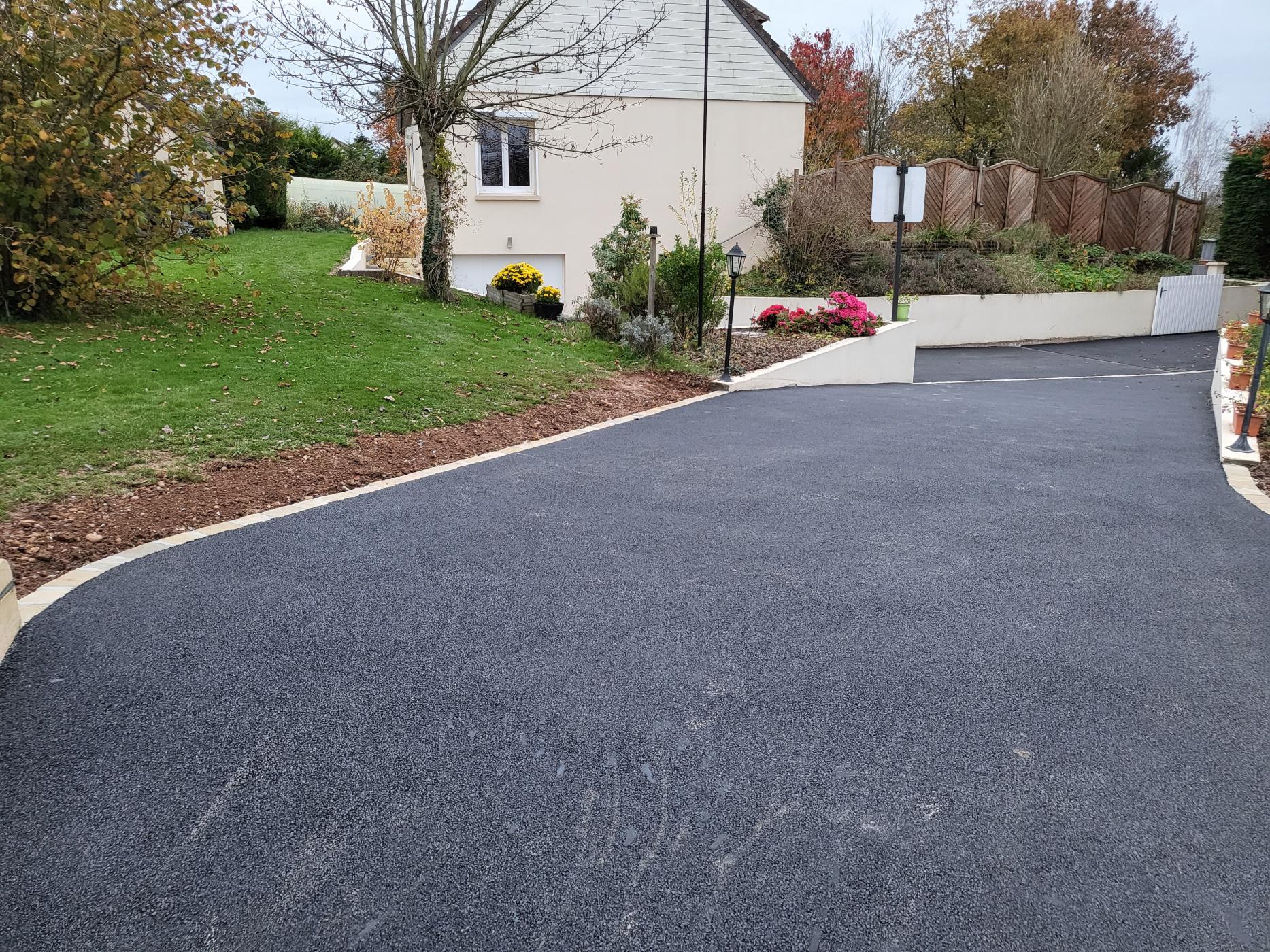 Amnagement de cour Enrob